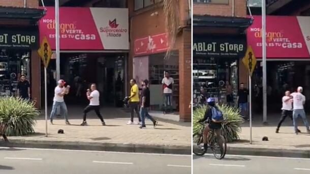 Aumentan peleas callejeras en Medellín
