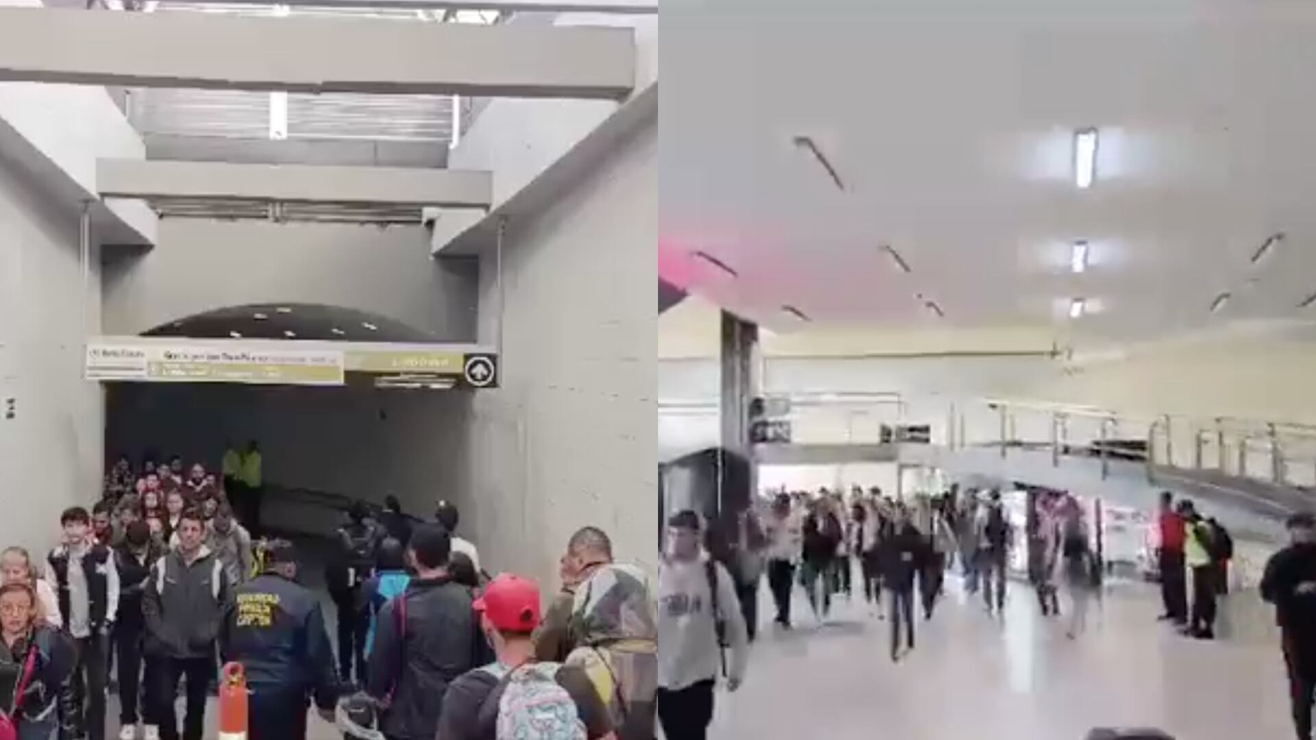 Estación de TransMilenio, llamada Ricaurte.