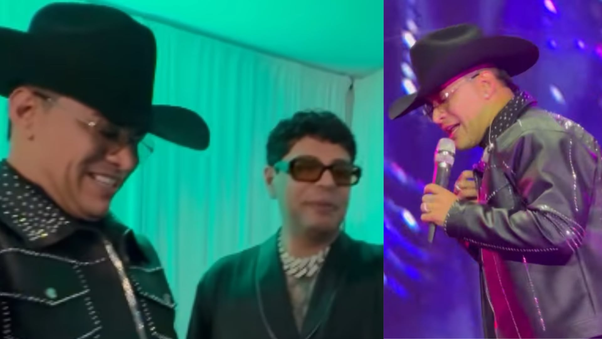 Yeison Jiménez sorprendió al Grupo Firme, con costoso regalo en El Campín de Bogotá