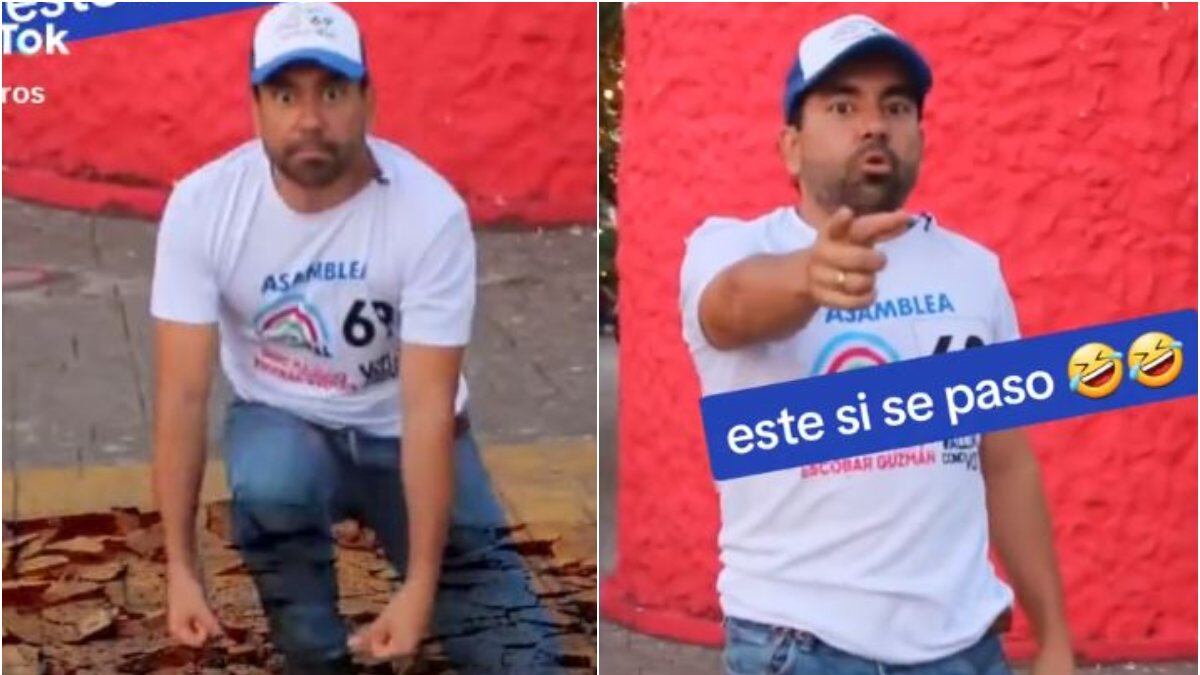 Candidato se hizo viral con inaudito video en el que se vendió como un héroe