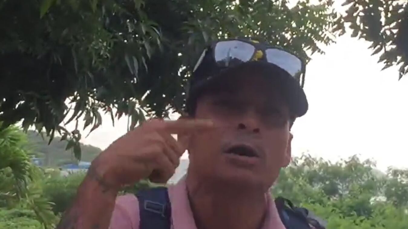 Hombre que habría pegado a su mujer y afirma tener amigos influyentes.