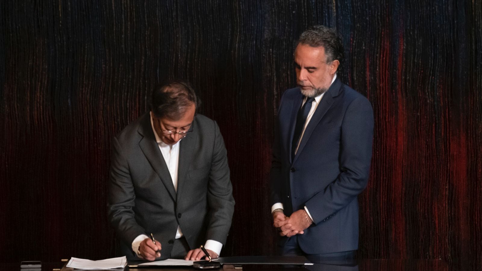 Posesión de Armando Benedetti como embajador de Colombia en Venezuela