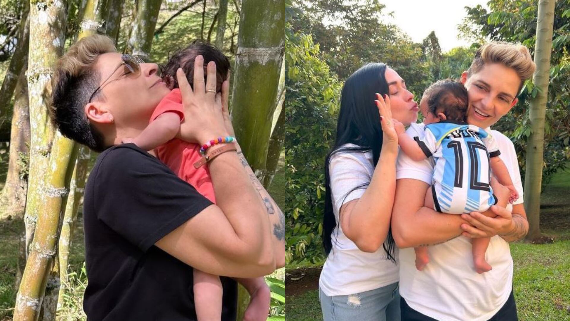 Camila Chaín contestó a los "intensos" que le preguntan por el 'papá' de su hijo con Kelly Barrios