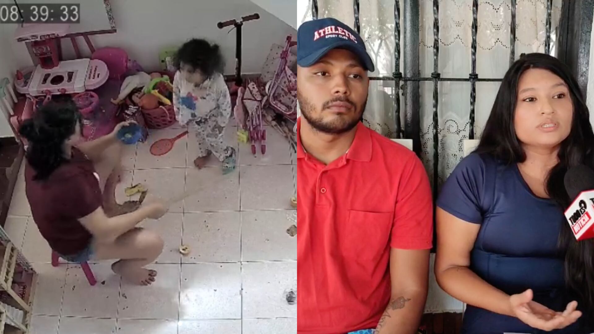 Denuncian maltrato de niña en Cúcuta y padre y madrastra salieron a hablar