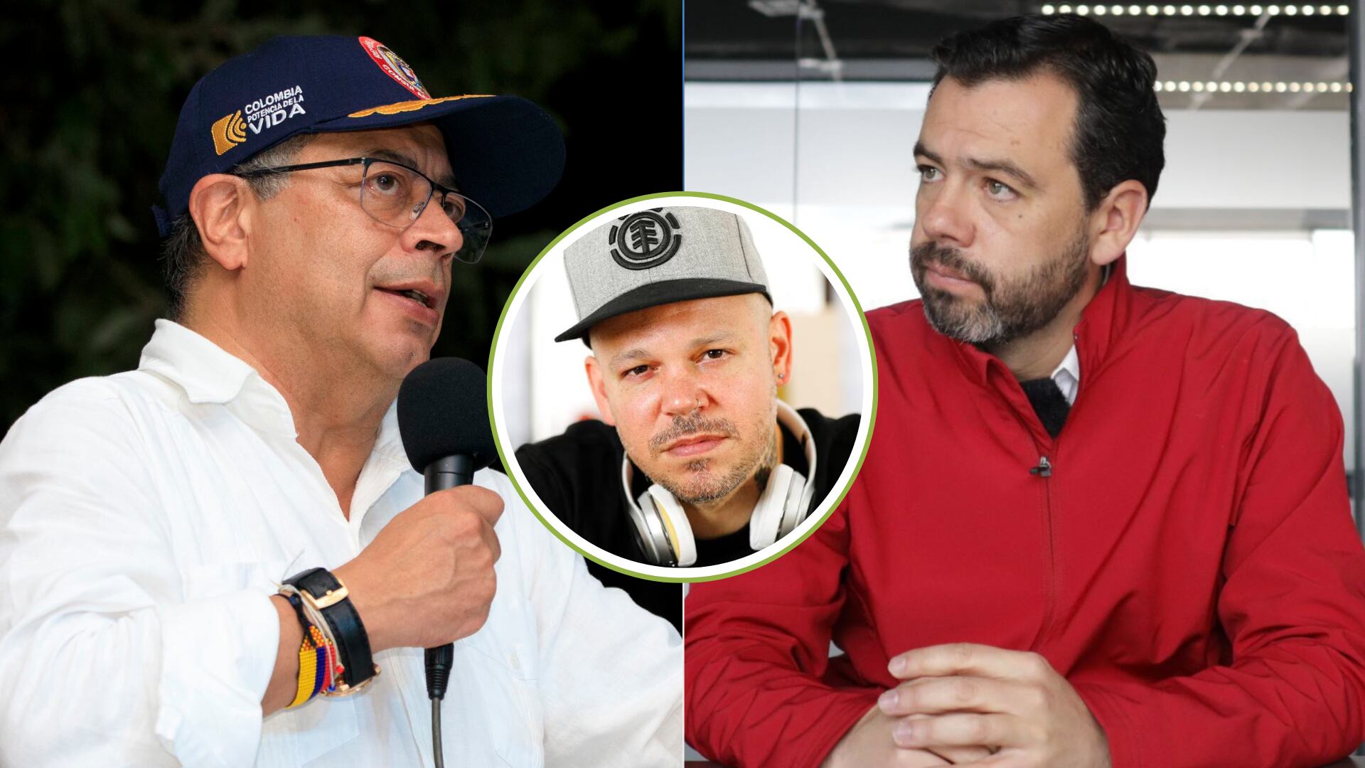 Galán desmintió a Darcy Quinn sobre el concierto de Residente y Petro se quedó peleando solo
