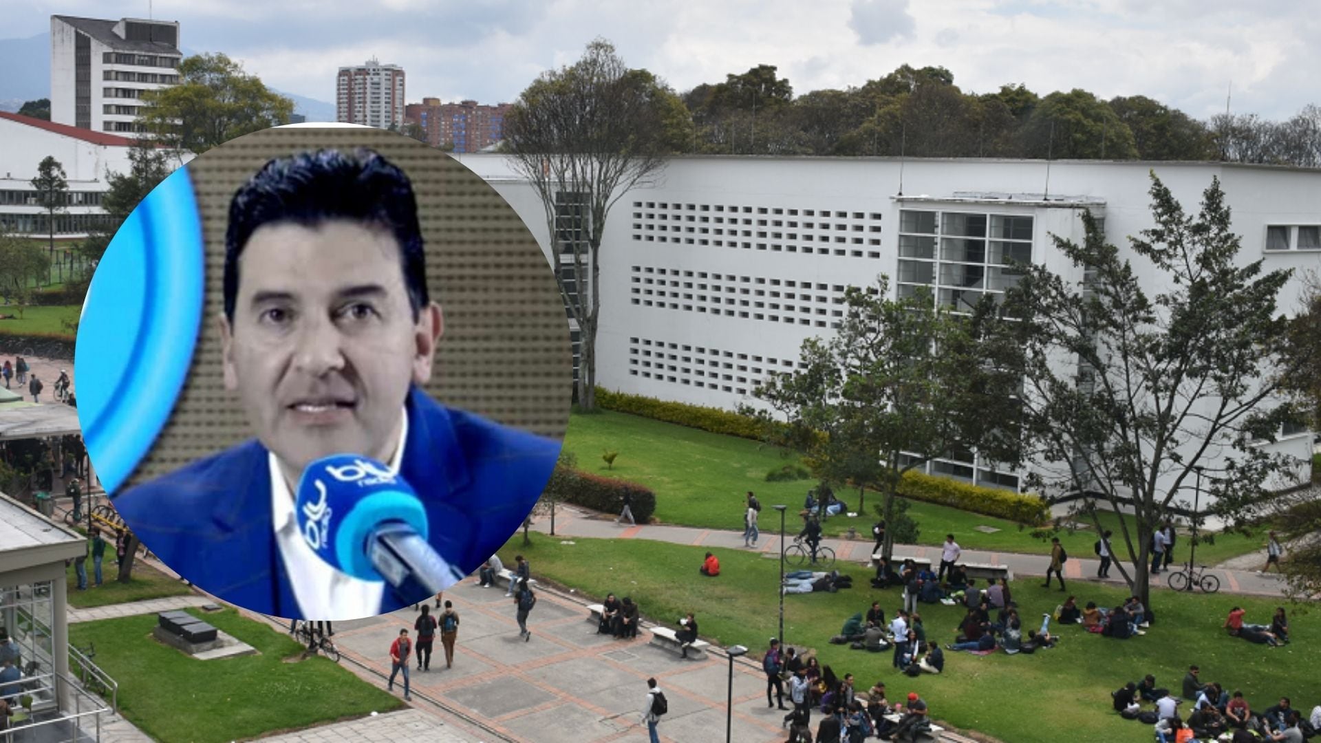 Néstor Morales criticó la toma de un edificio de la Universidad Nacional.