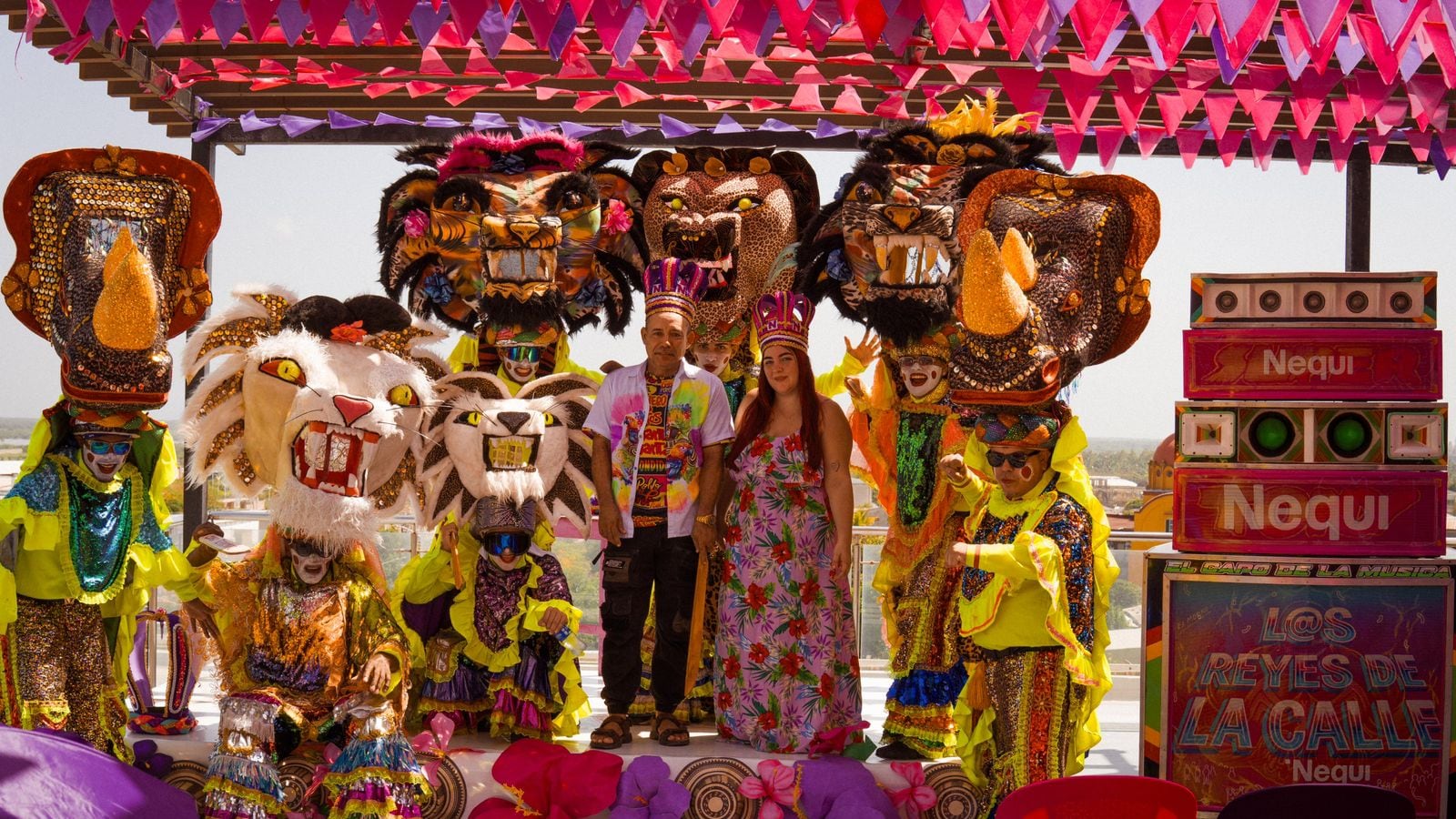 Foto Nequi corona a los ‘Reyes de la Calle’ y destaca a emprendedores en el -Carnaval de Barranquilla.