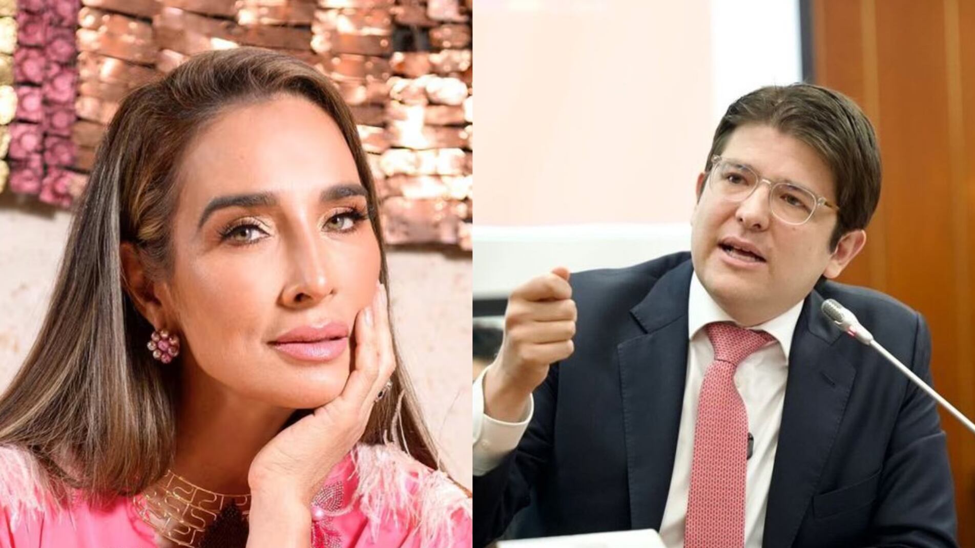 Miguel Uribe y Luly Bossa