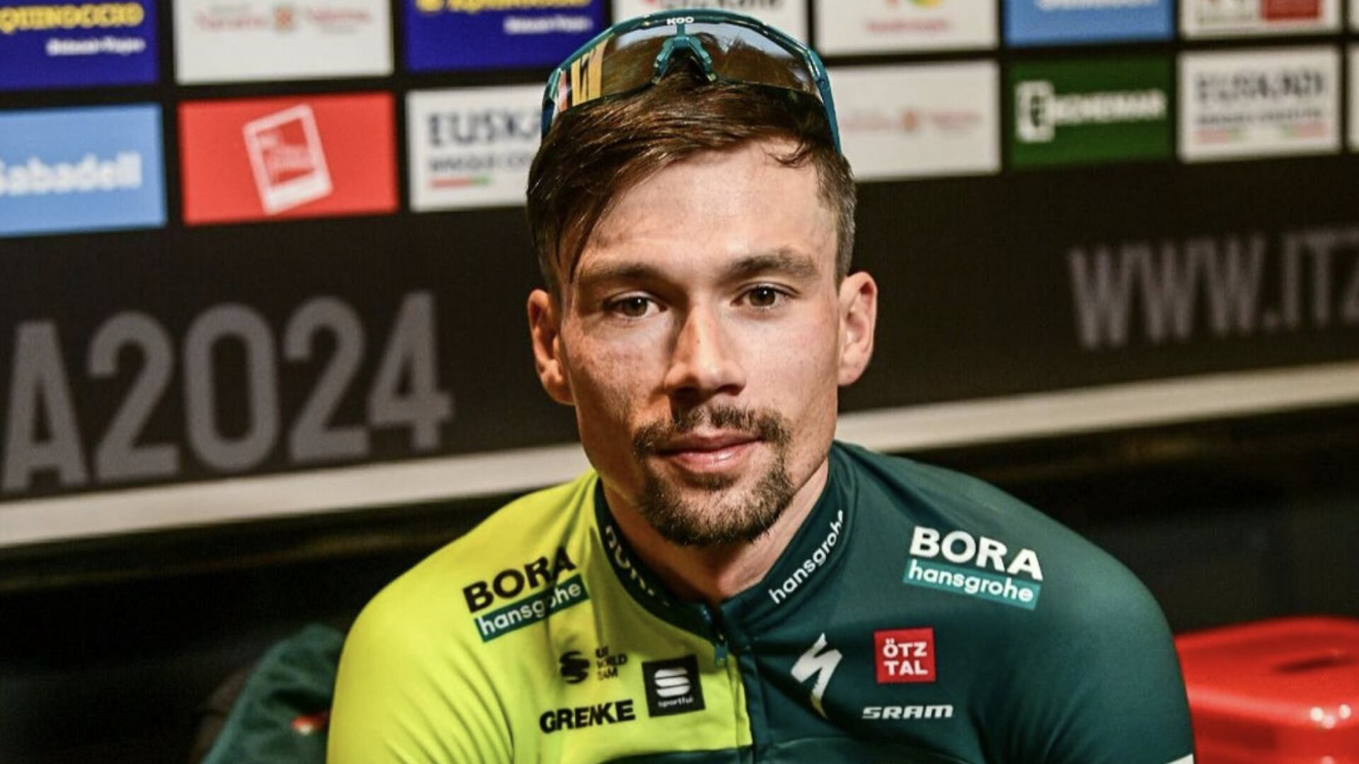 Primož Roglič se perdió en plena carrera