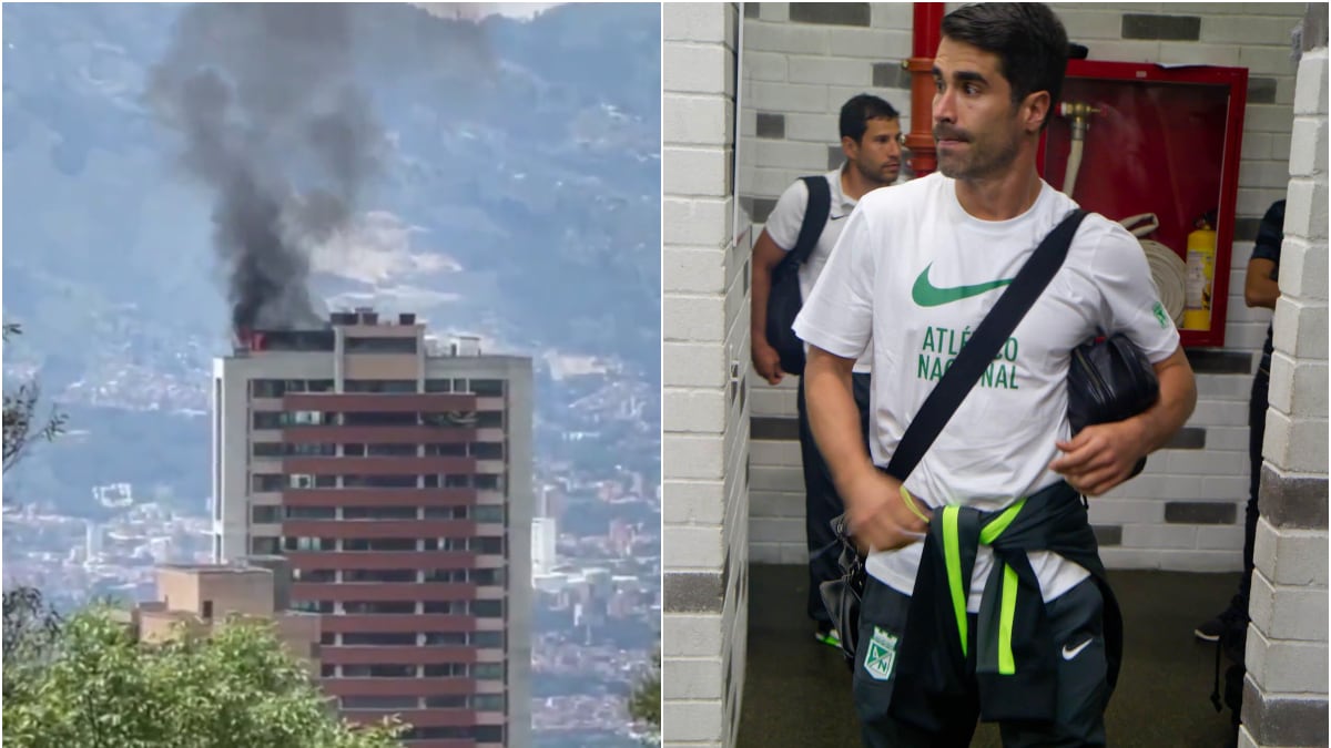 Incendio en apartamento de Juan Pablo Ángel causó pánico en Medellín