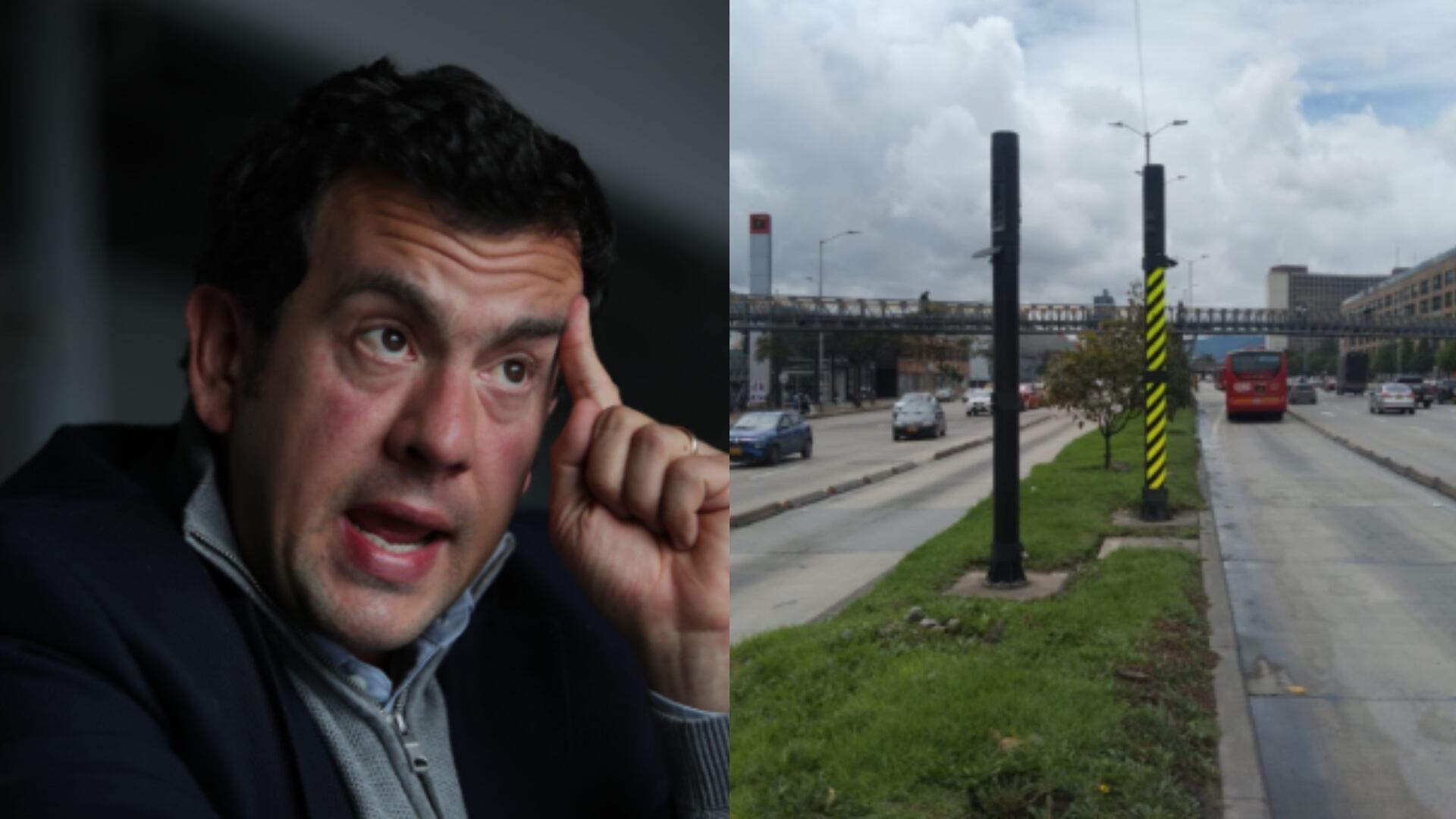 Rodrigo Lara critica la instalación de nuevas cámaras fotomulta en Bogotá