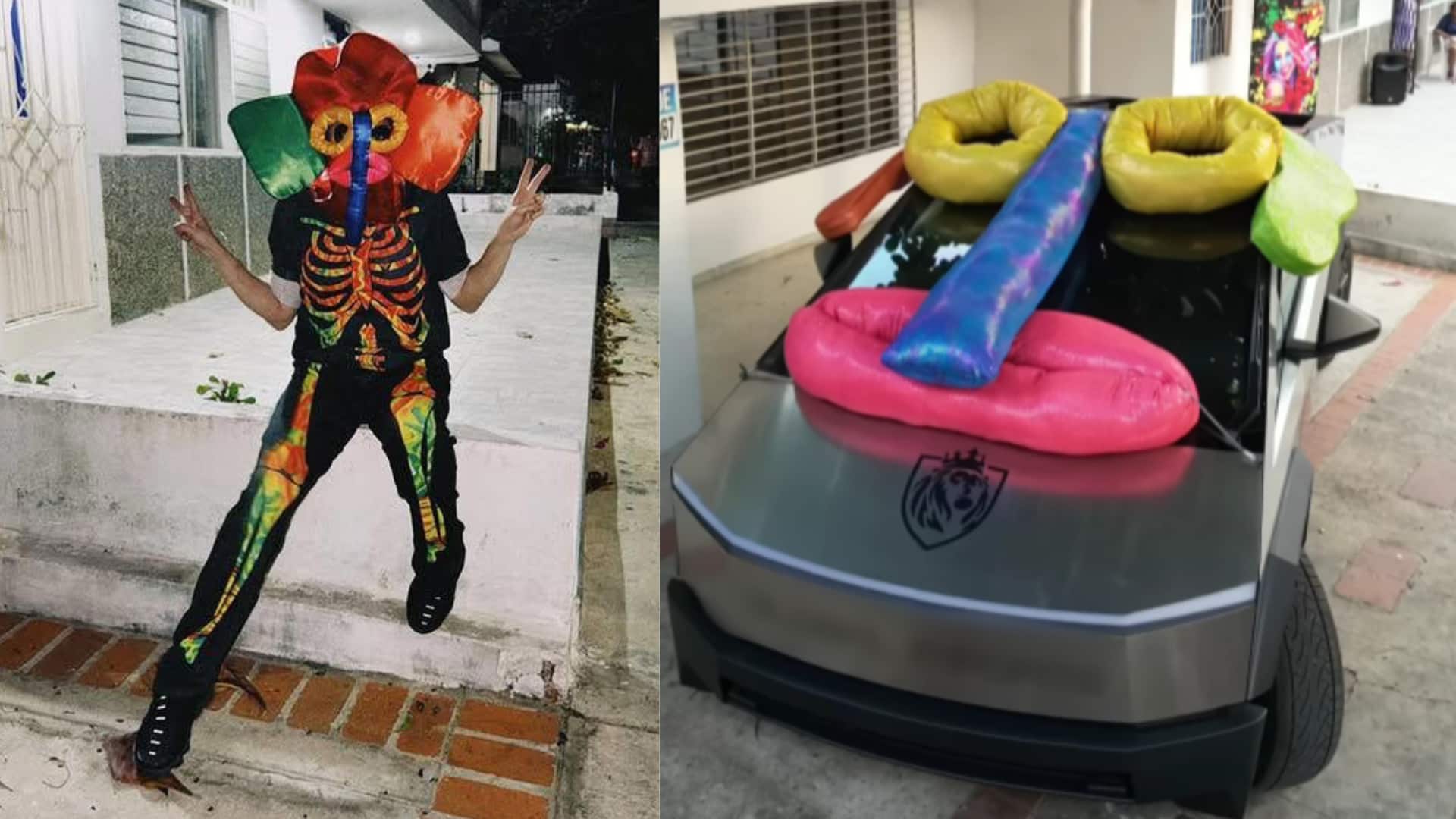 Bordillo de Shakira en Barranquilla no llora, factura; fue usado para vender una Cybertruck de Tesla