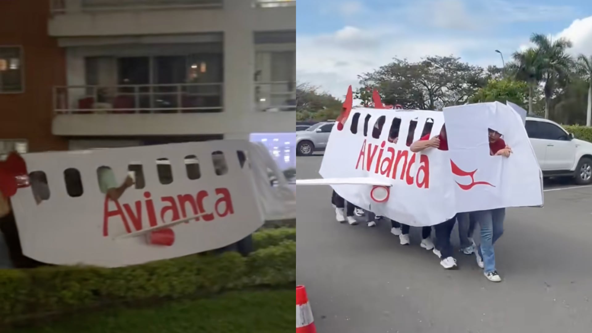 Familia que recreó avión de Avianca en pleno año nuevo recibió especial viaje con todo pago