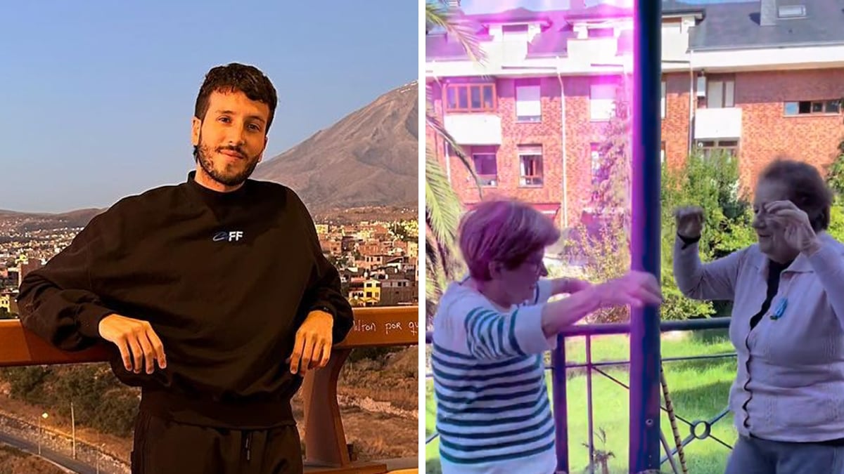 Abuelitos se vuelven virales al bailar un tema de Sebastián Yatra y así reaccionó el cantante