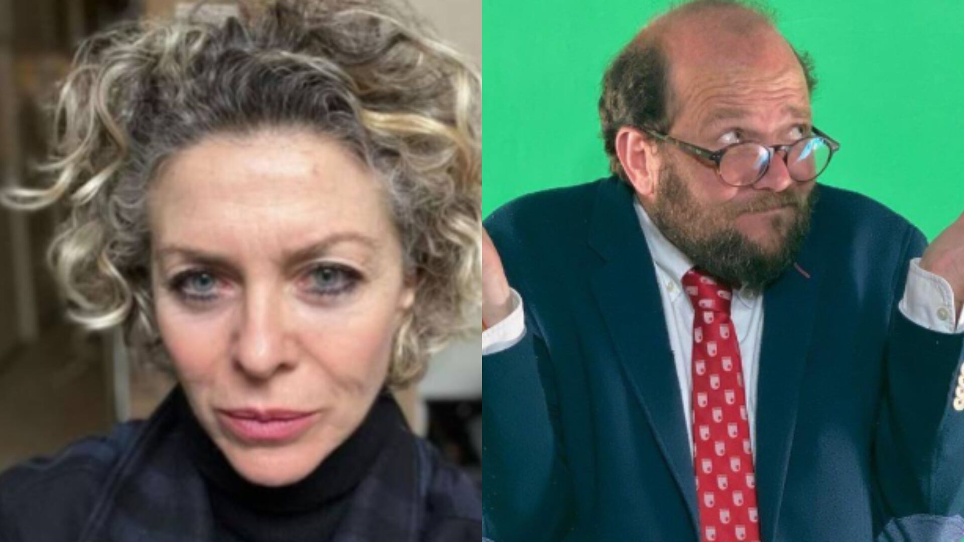 Margarita Rosa de Francisco y Daniel Samper.