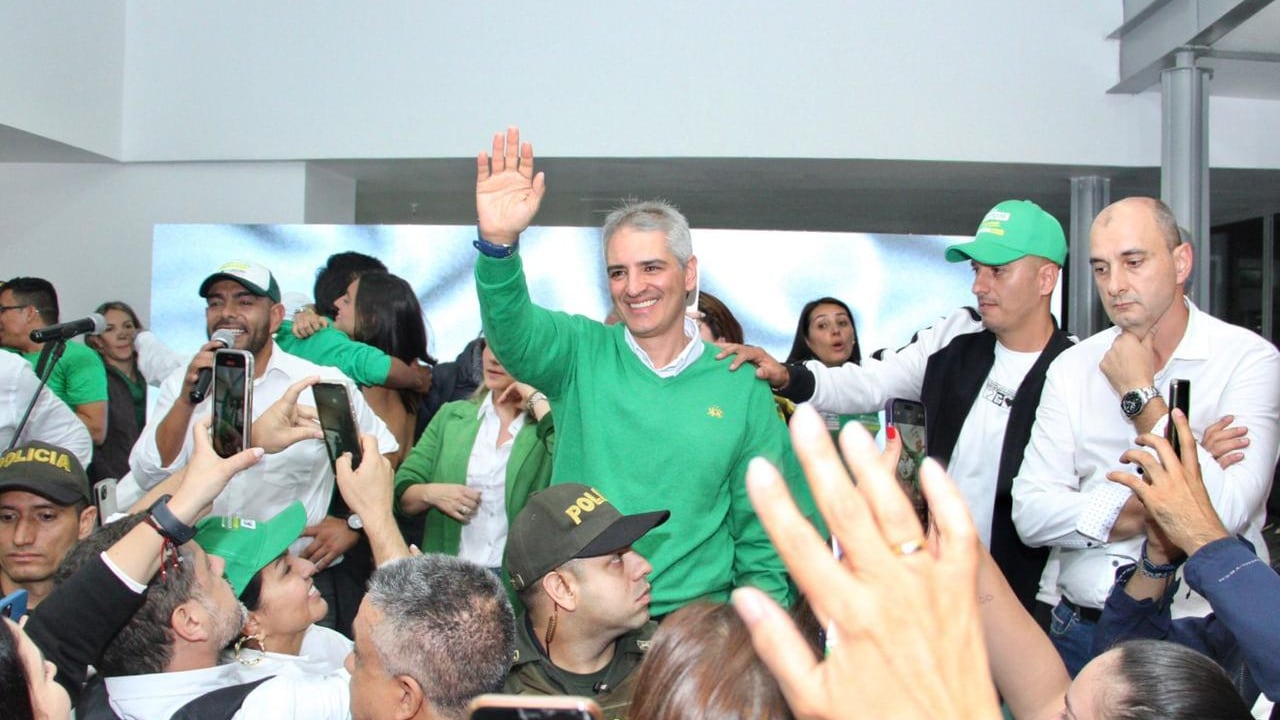 Andrés Julián Rendón ganó con votación histórica en Antioquia