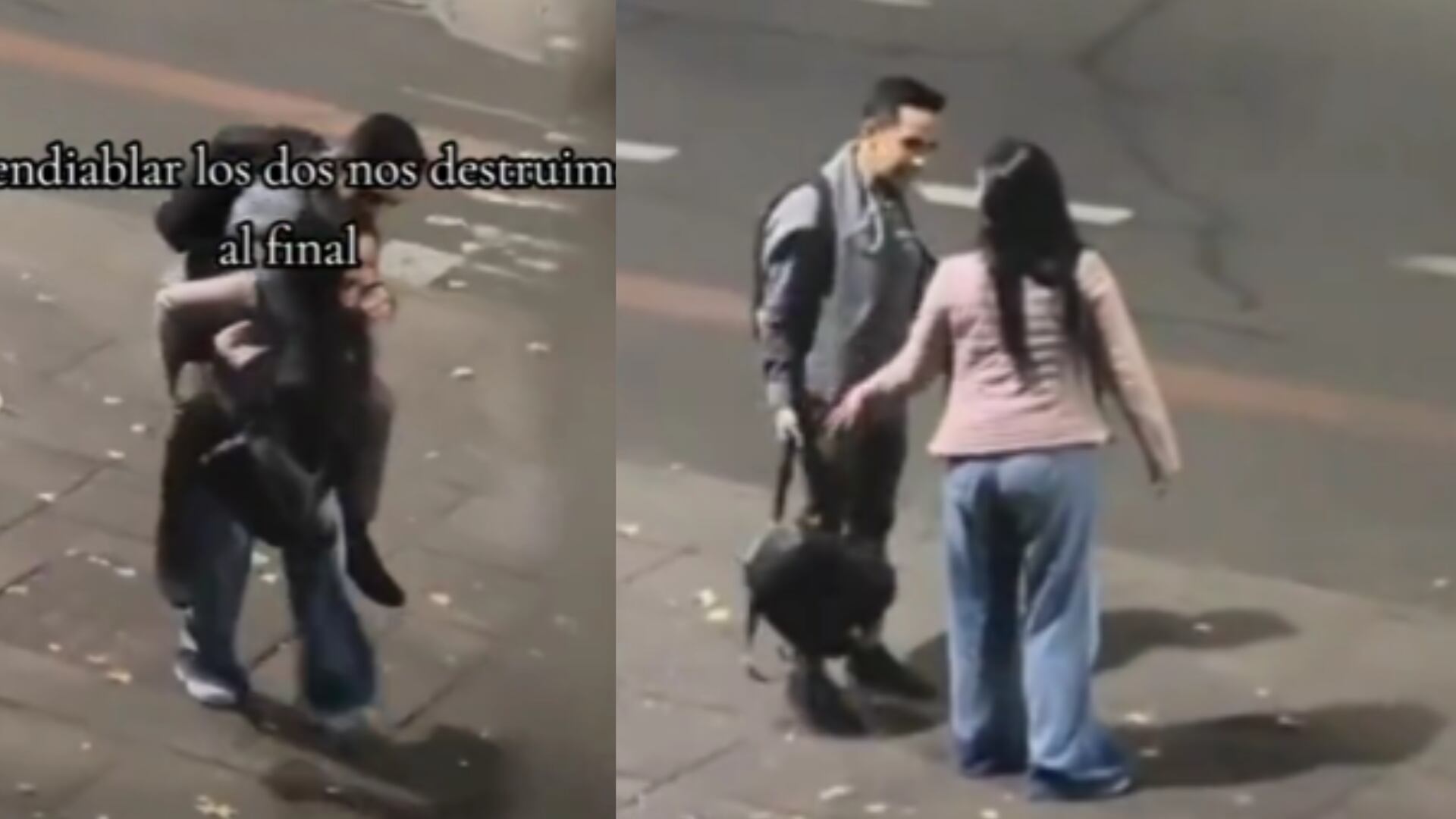 Pareja de enamorados generaron envidia en Bogotá con su tierna escena