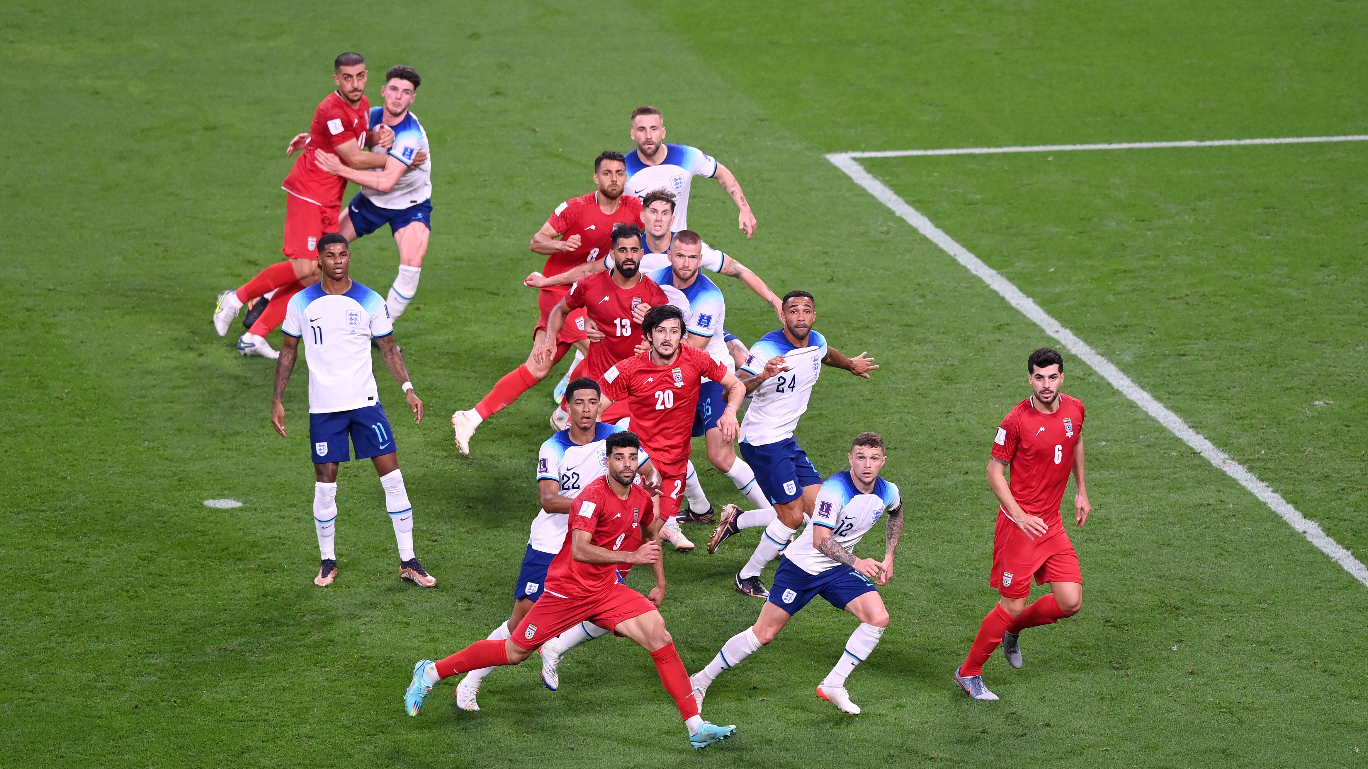 Inglaterra vs Irán