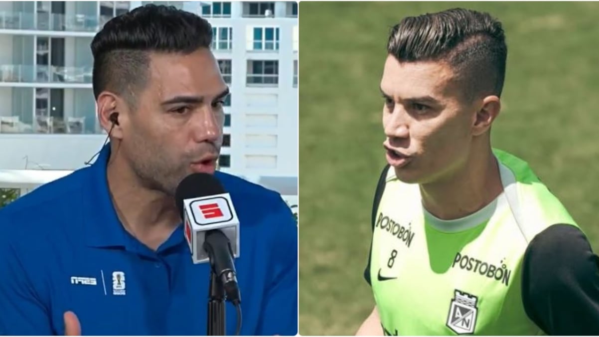 “No tienes que denigrar”, Matheus Uribe lanzó indirecta a ciertos exjugadores con micrófono y puso a Falcao de ejemplo