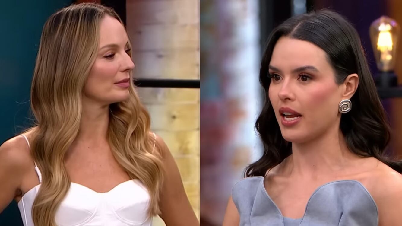 La presentadora Claudia Bahamón hizo el imprudente comentario sobre la chef Adria Marina delante de todos.