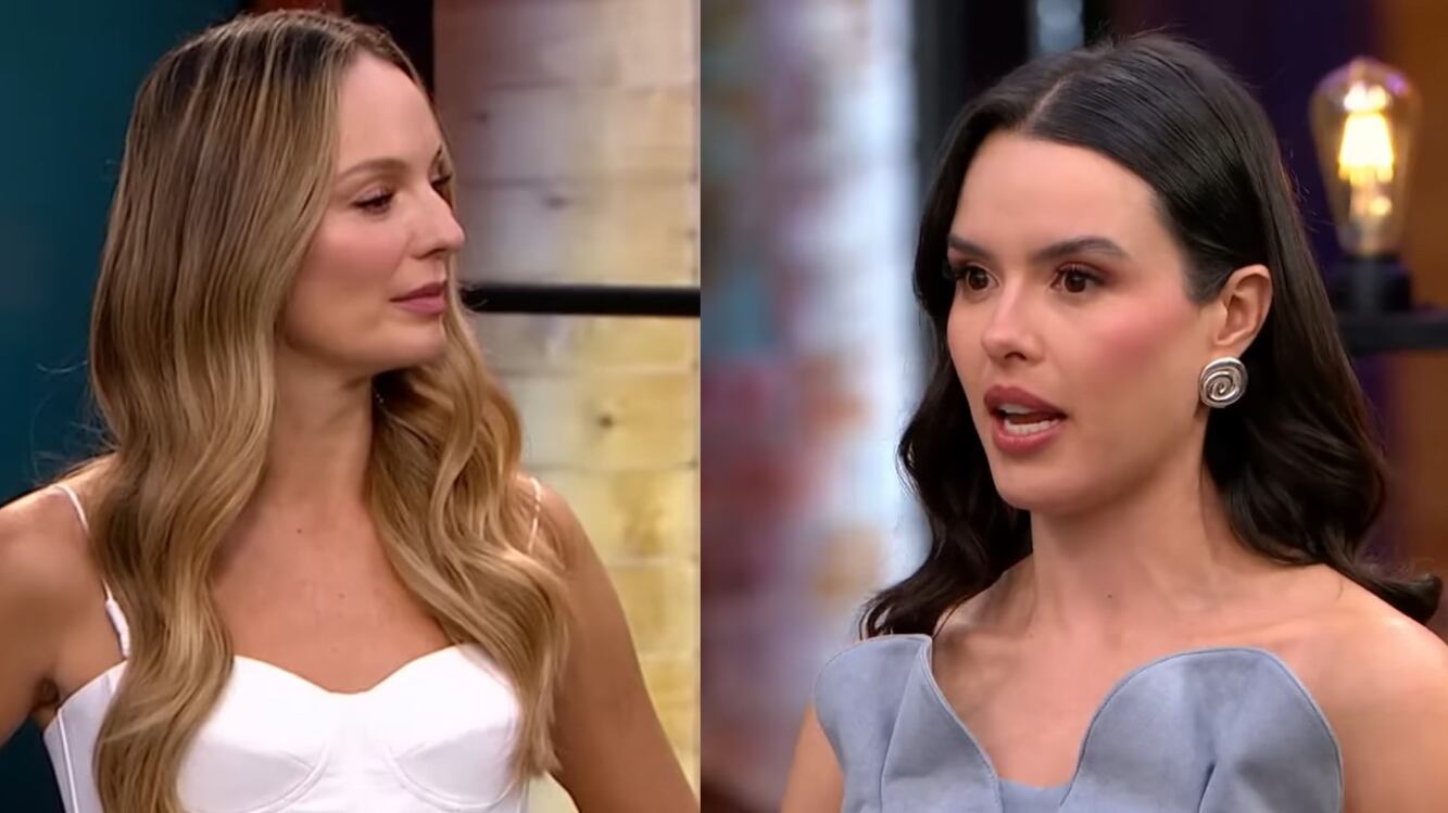 La presentadora Claudia Bahamón hizo el imprudente comentario sobre la chef Adria Marina delante de todos.