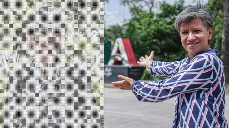 El disfraz de Halloween perfecto no exist... Joven se caracterizó de Claudia López y ella le respondió