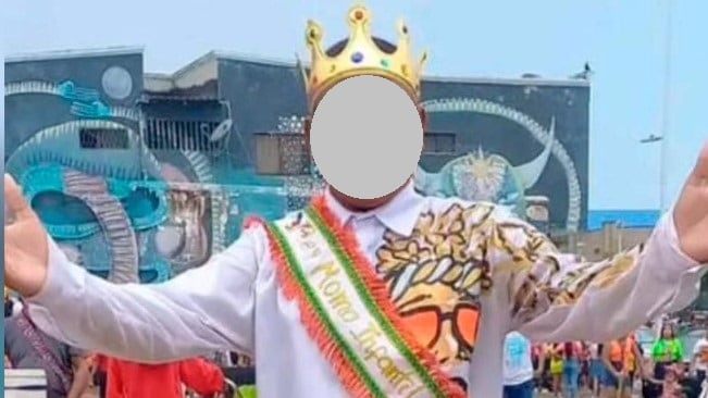 Foto Danilo Ramírez, Rey Momo 2024, muere tras cuatro días hospitalizado: capturan al presunto responsable.