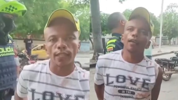 Respuesta de hombre que presuntamente atacó a otro en Santa Marta.