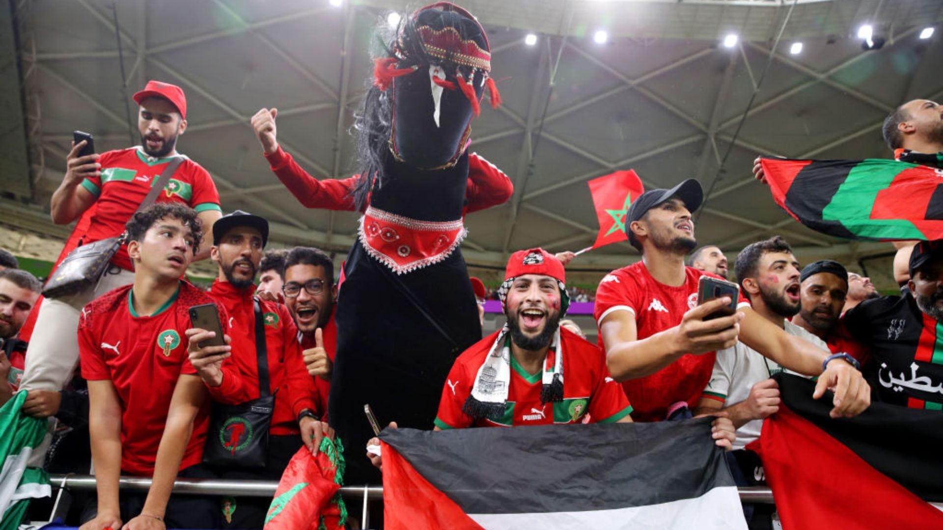 Gobierno de Marruecos regaló entradas para el partido ante Francia.