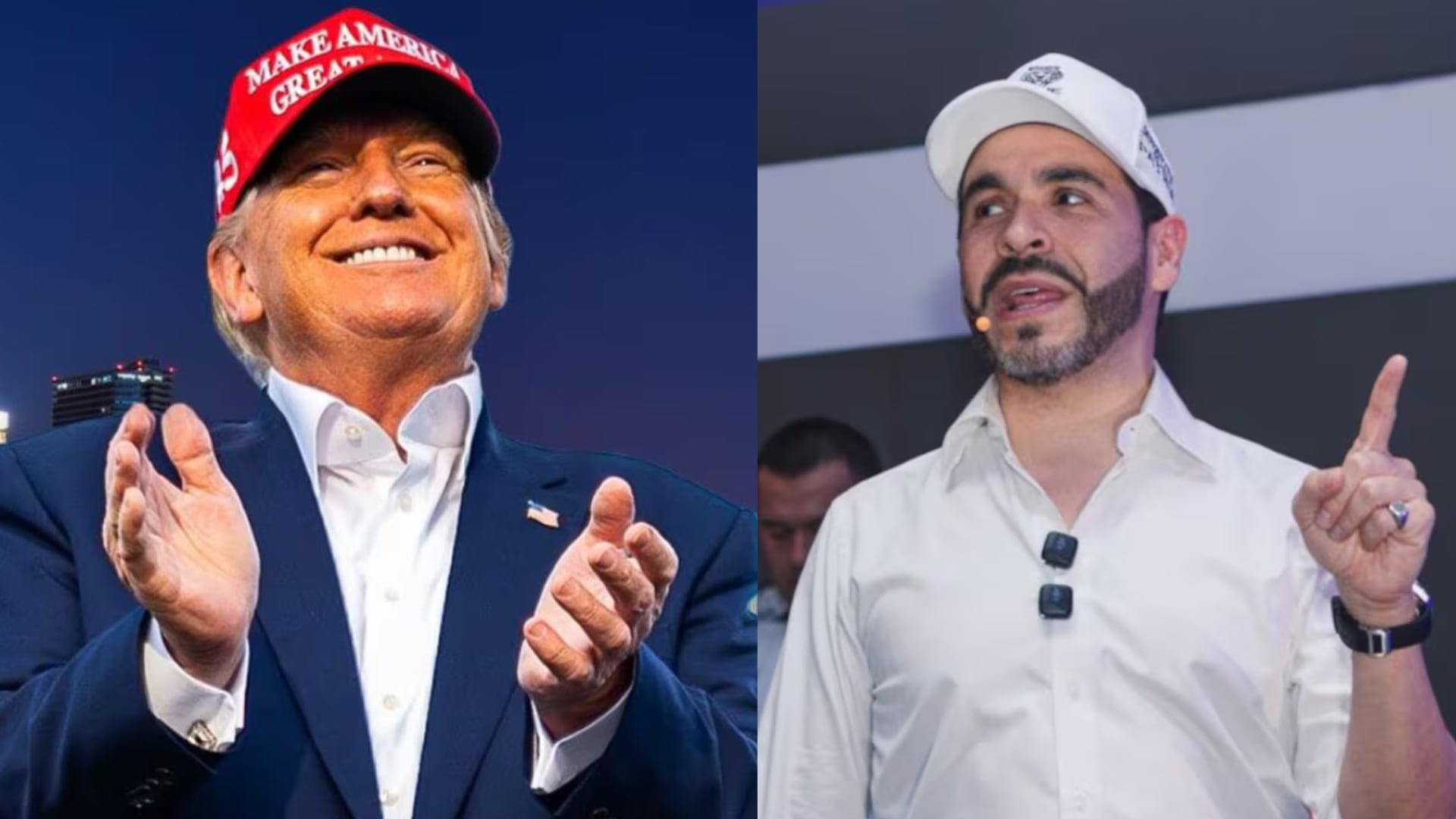 Abelardo de la Espriella y Donald Trump)