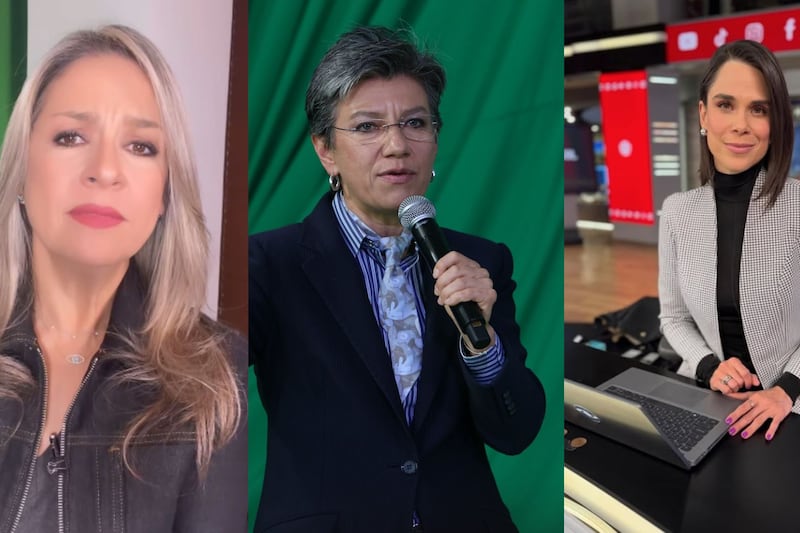 “Miren cómo explotó”: Vicky Dávila tras reacción de Claudia López a pregunta de periodista de Noticias Caracol