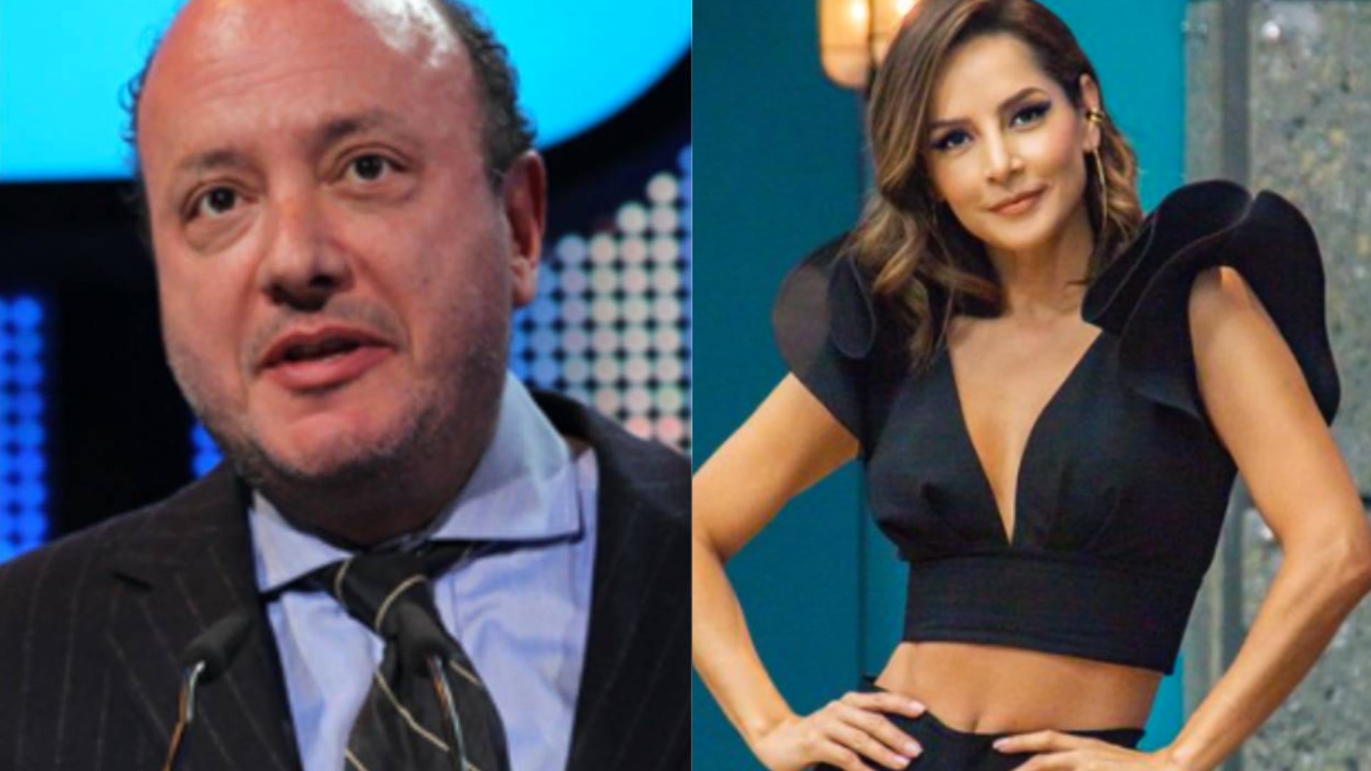 Julio Sánchez Cristo y Carmen Villalobos