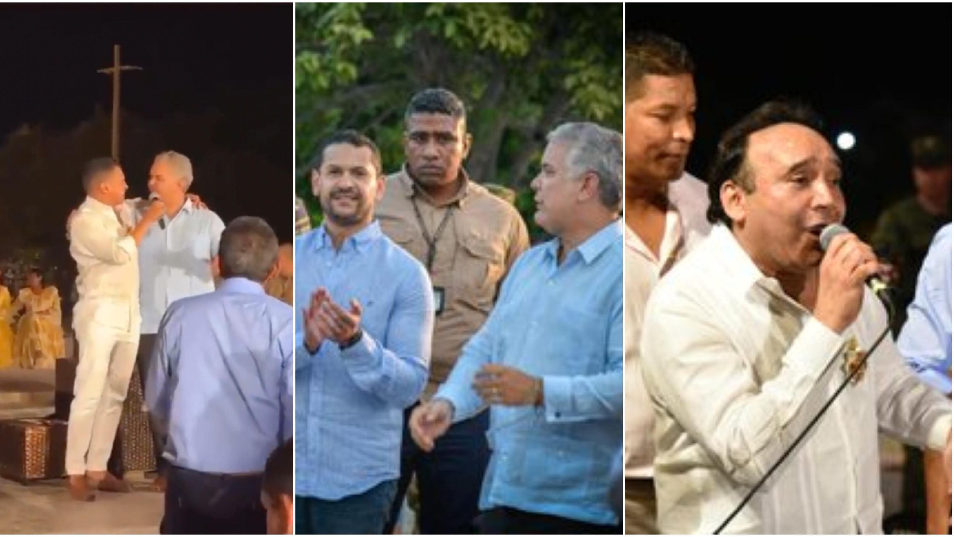 Iván Duque en la presentación del Informe de Caracterización del Sector Vallenato en Colombia.