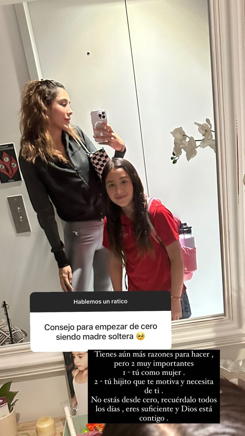 El consejo de Daniela Ospina para las mamás solteras