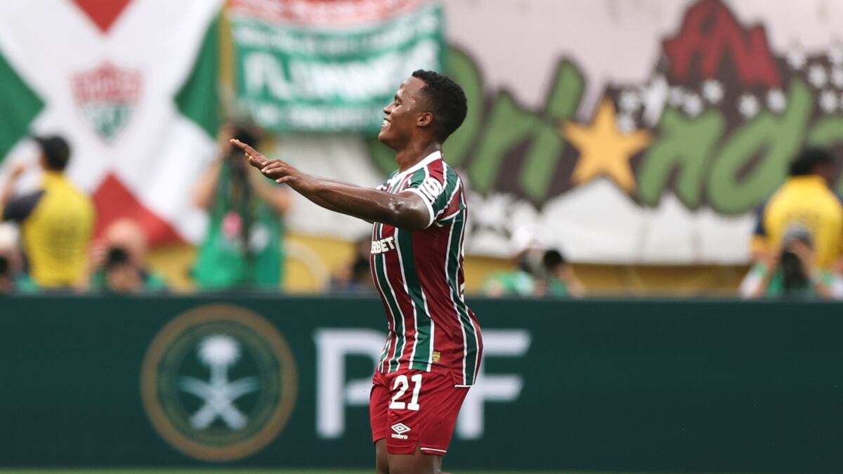 Jhon Arias anotó el primer gol colombiano en este Mundial de Clubes y fue una joya absoluta