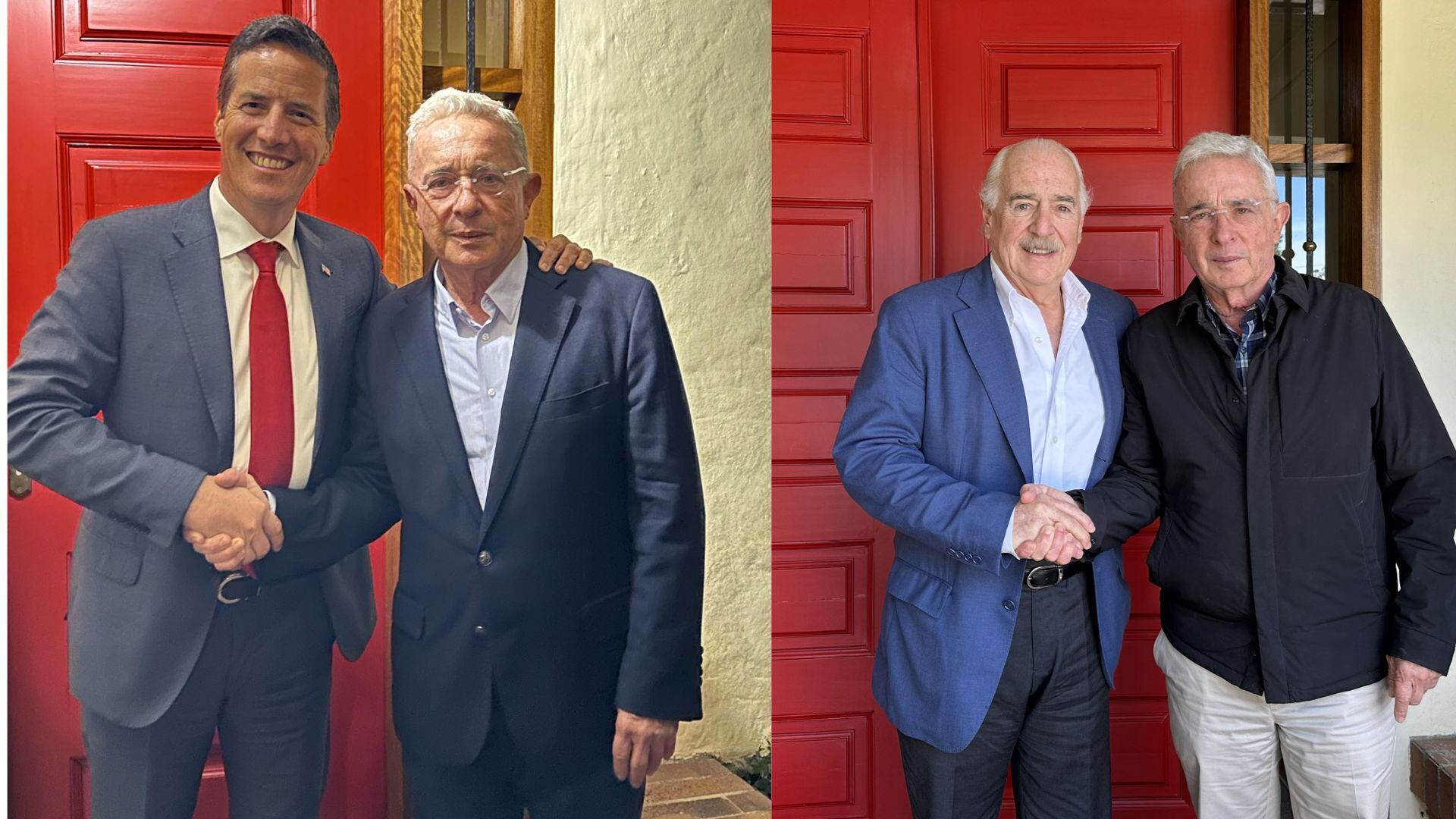 Las visitas se hicieron en su residencia en Rionegro