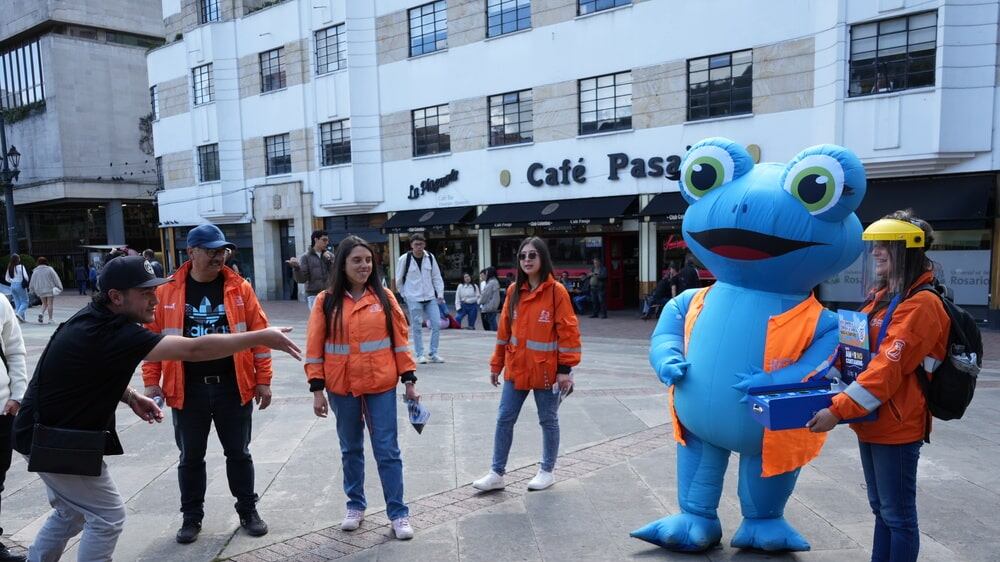 Campaña del Acueducto en el marco del Día del Amor y la Amistad.