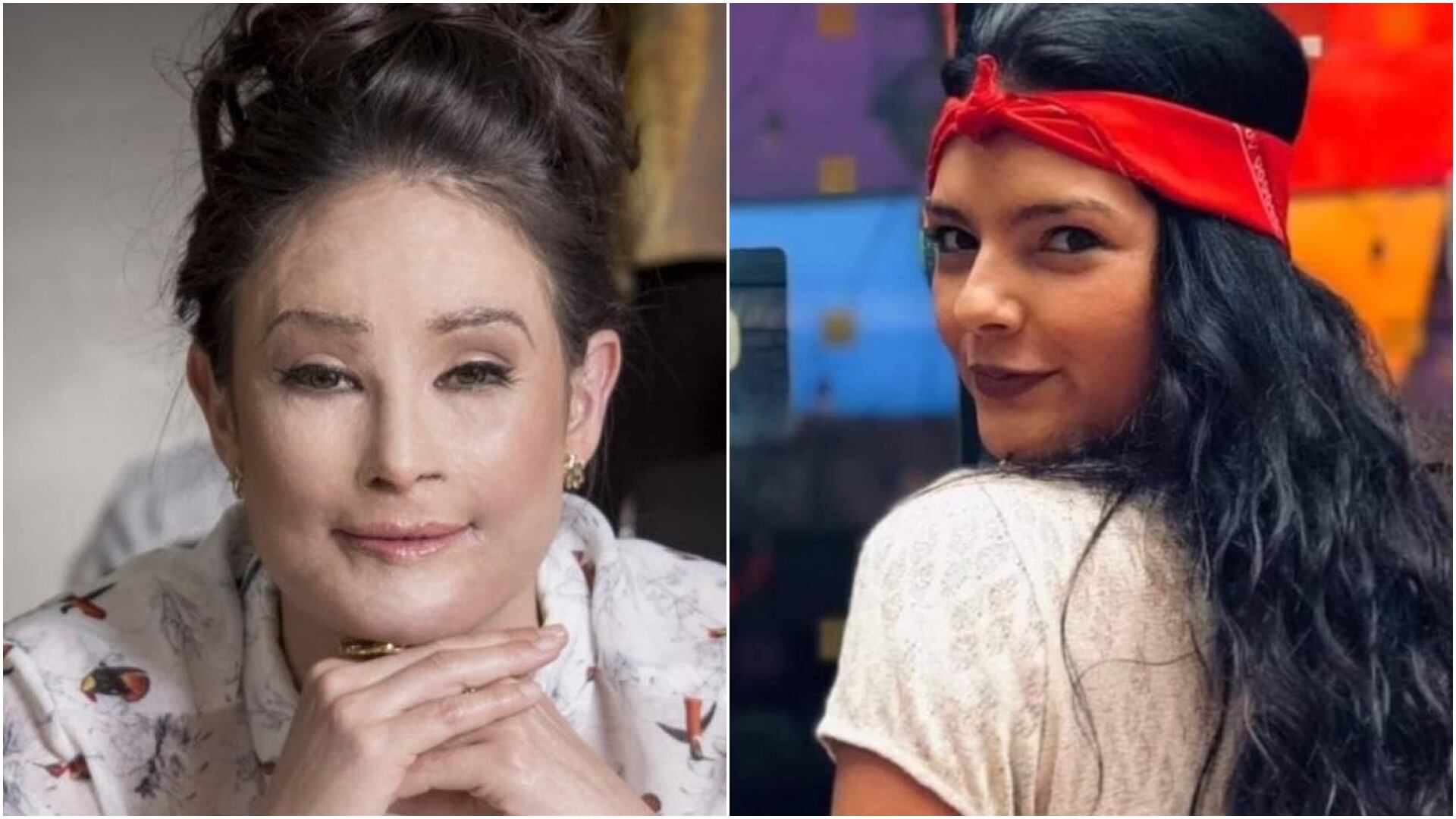 “Te pienso mucho”: Natalia Ponce envió mensaje a Laura Villamil, bailarina que se quemó en Andrés Carne de Res (Foto vía: redes sociales Natalia Ponce y Laura Villamil)