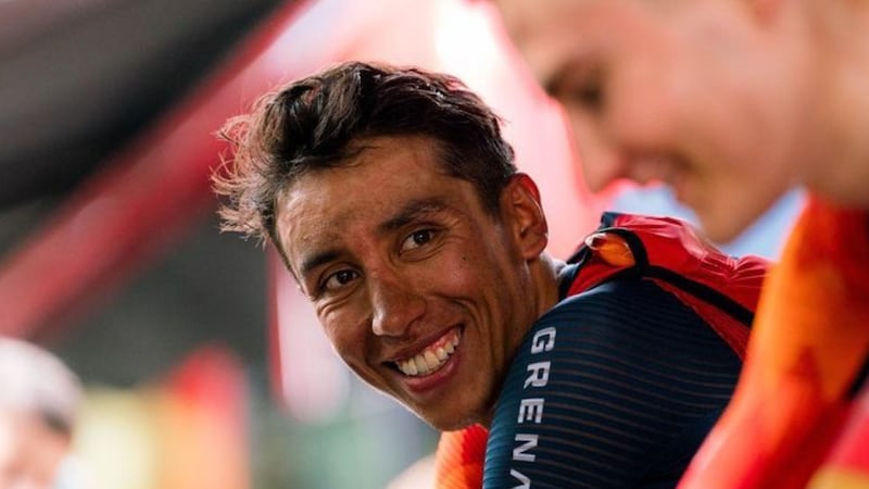 Egan Bernal aprovechó el Tour de Francia 2023 y rindió homenaje a un ciclista muerto durante una competencia