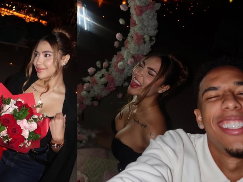 Así celebró ‘La Suprema’ su cumpleaños al lado del futbolista, Brahian Palacios