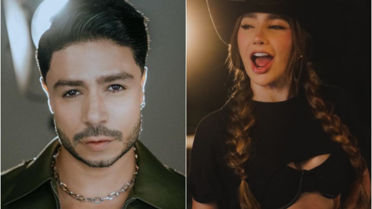 Daniel Calderón y Paola Jara desde sus redes sociales