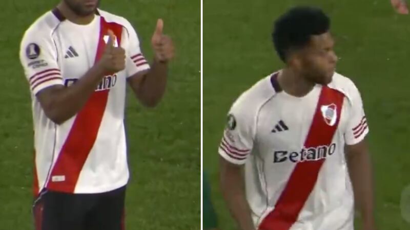 Borja no disimuló que bajó del ‘cielo a la tierra’ en cuestión de instantes por cuenta del árbitro