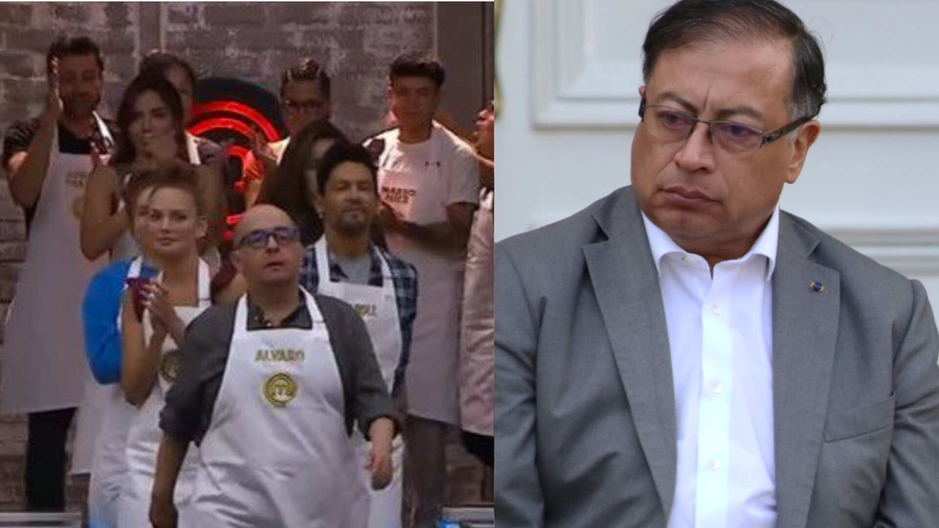 Julio Cesar Herrera de MasterChef Celebrity, se fue en contra de Gustavo Petro y le pidió gobernar por un día