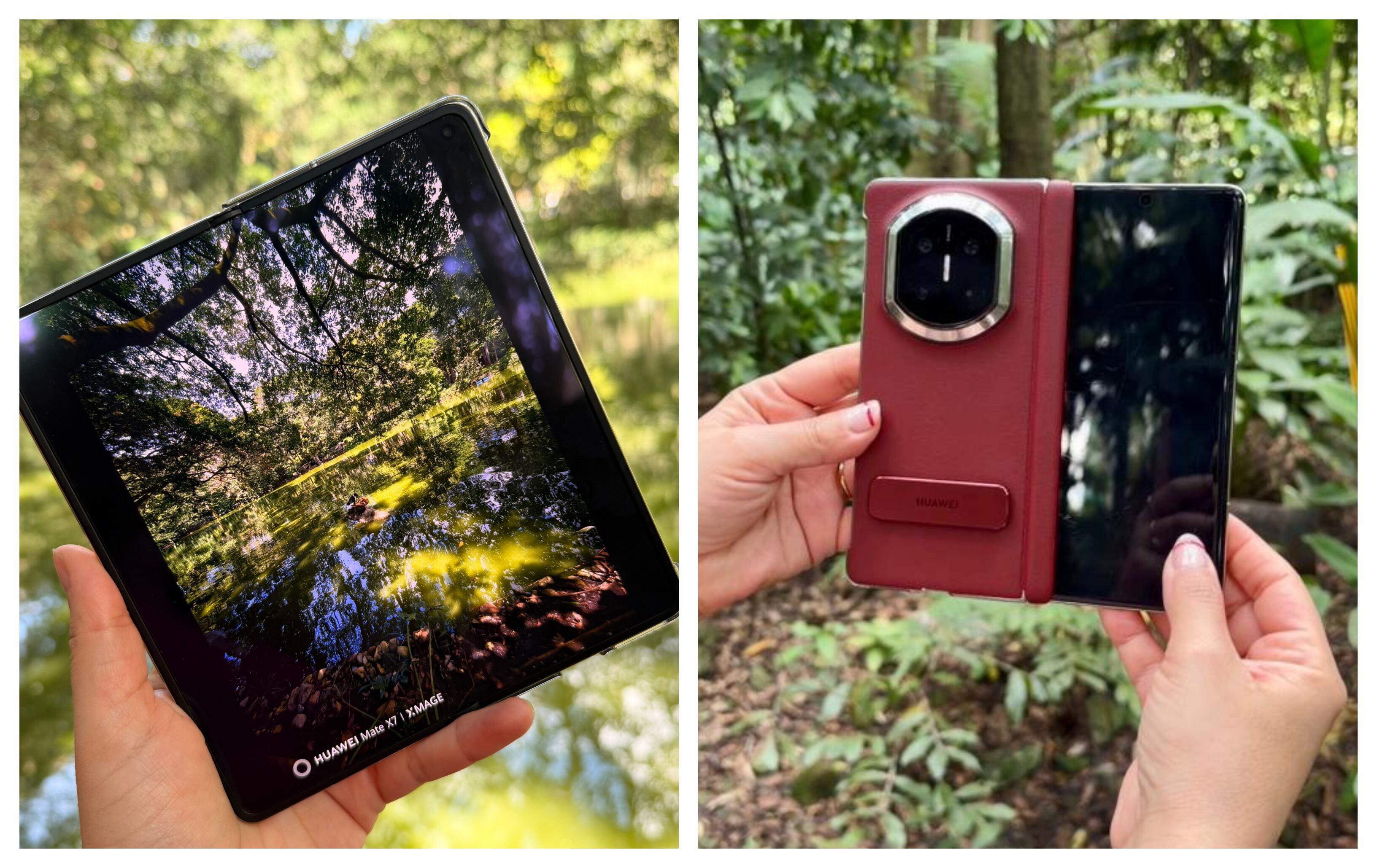 [Review] Probamos el plegable MateX7 de Huawei: Cámaras premium en un diseño que se dobla