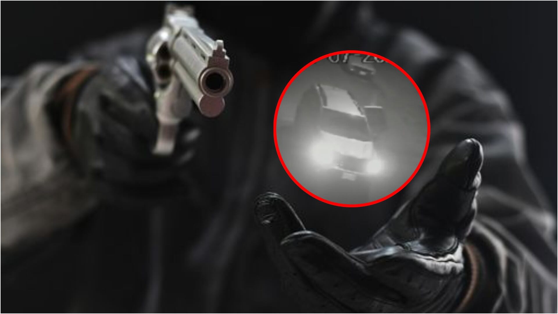 Robo a mano armada en Bogotá (Foto vía: Wera Rodsawang y captura de pantalla de CityTV)