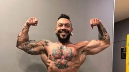 Foto de Juan Sebastián Anzola Quintero fisicoculturista que falleció tras desplomarse mientras entrenaba en reconocido gimnasio de Bogotá.