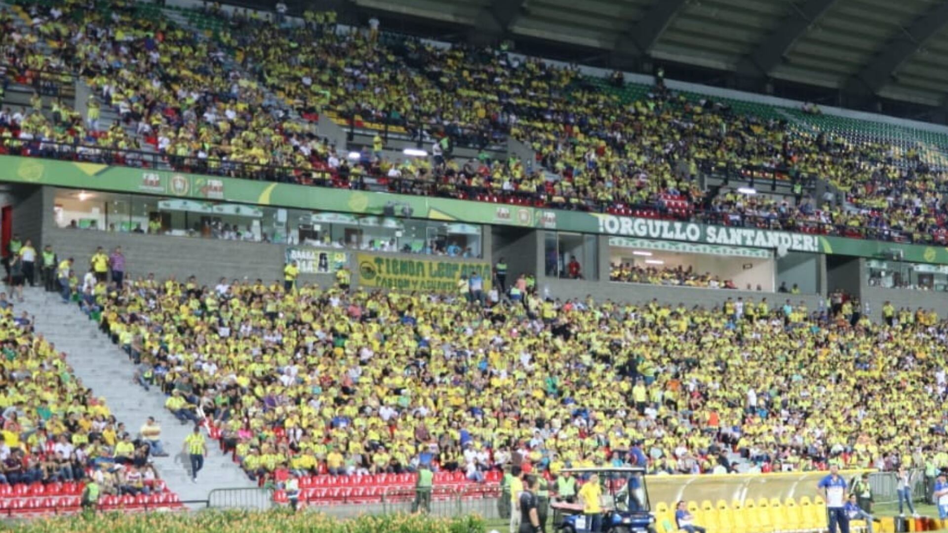 Hinchas del Bucaramanga invadieron la cancha en el partido contra el Tolima