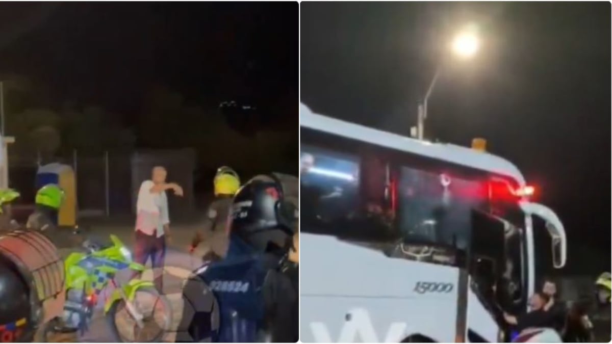 América confirmó varios heridos tras el ataque al bus en el que iban por parte de hinchas del Cali