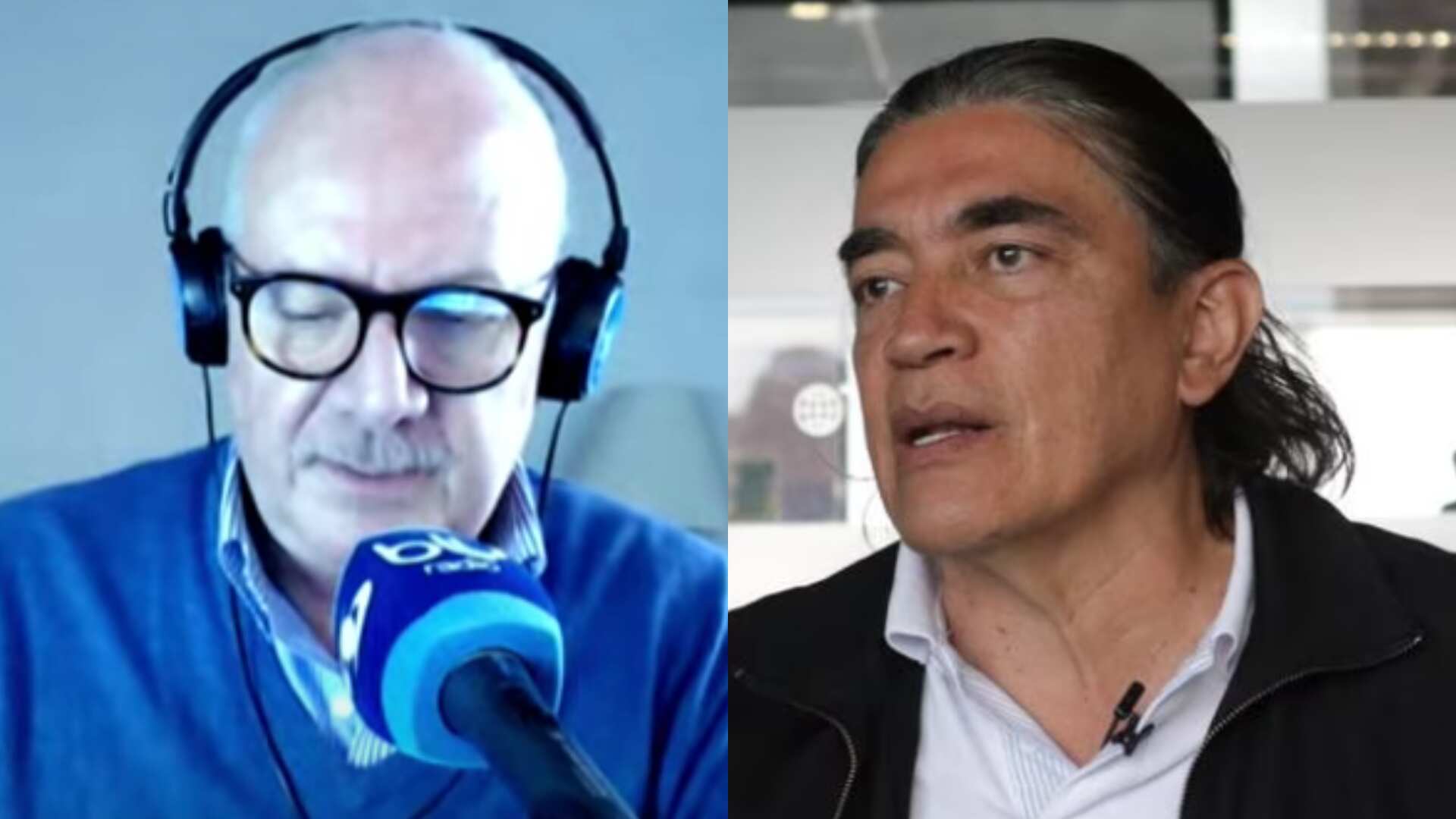 Gustavo Bolívar se bajó del debate de Caracol y Felipe Zuleta se ‘regó' en contra de su campaña