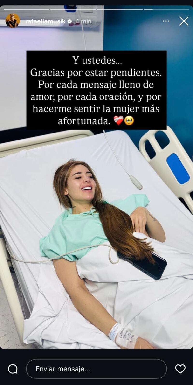 Hija Marbelle salud